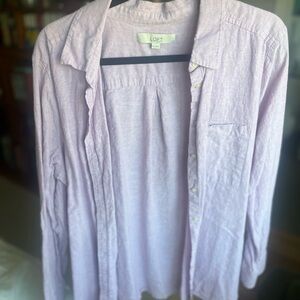 LOFT Light Pink Blouse